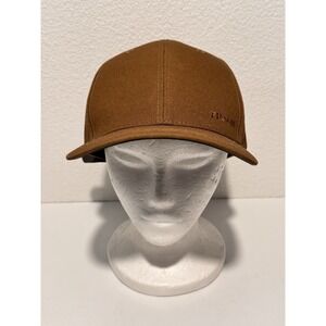 CC FILSON Whiskey Hat Baseball Cap Strapback Leather Strap Adjustable OSFA